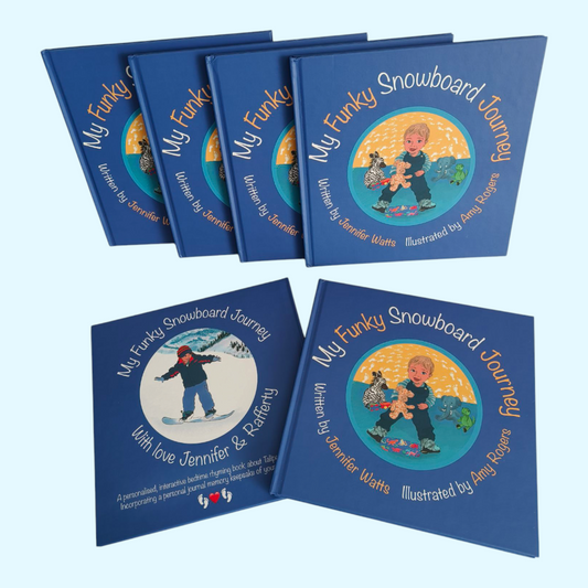 My Funky Snowboard Journey - The Book Boys Version