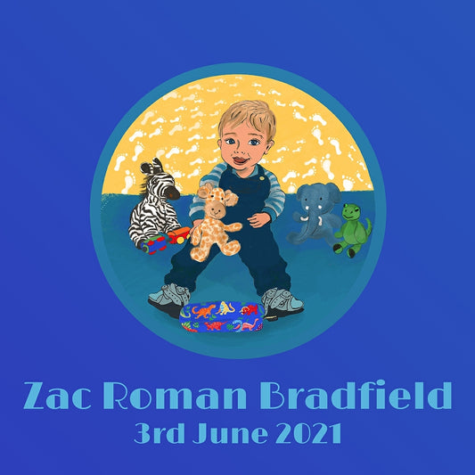 Clubfoot Personalised Prints - Blue Roundel Cover image