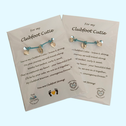 Clubfoot Bracelet & Keepsake