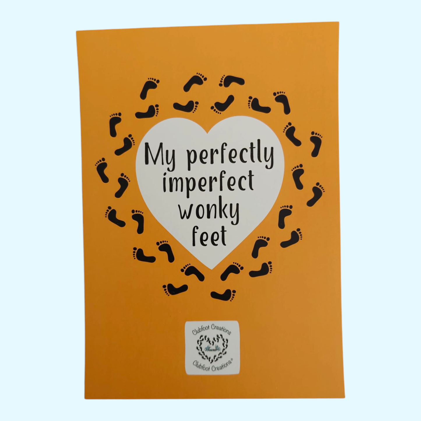Clubfoot Milestone Cards Individual card options