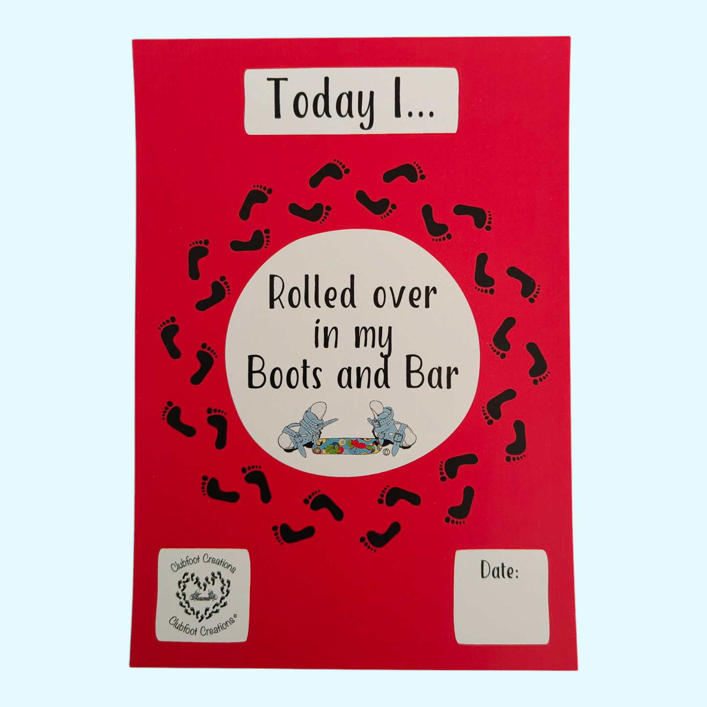 Clubfoot Milestone Cards Individual card options