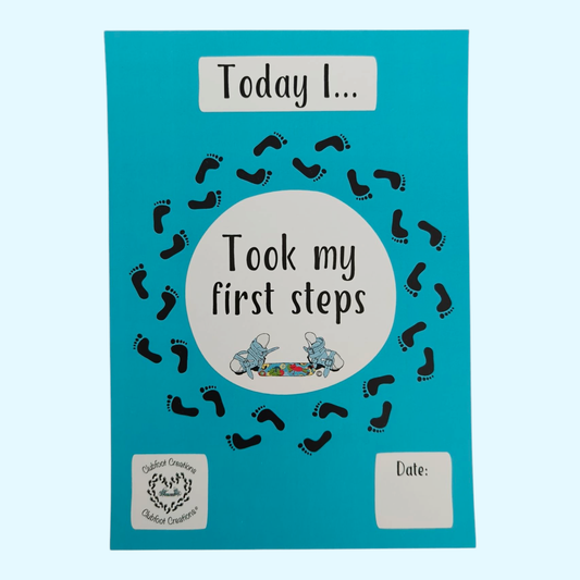 Clubfoot Milestone Cards Individual - Took my first steps