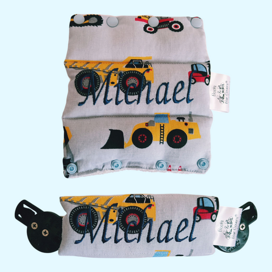 Diggers yellow on grey