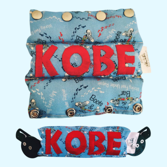 Boots & Bar Signature fabric blue