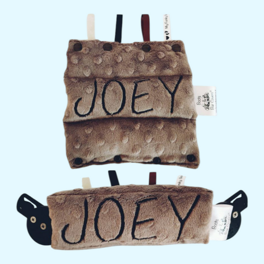 Popcorn fleece chocolate brown