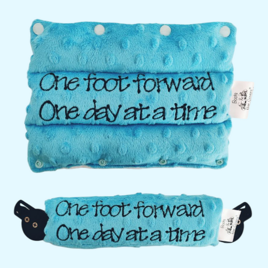 Popcorn fleece Turquoise blue