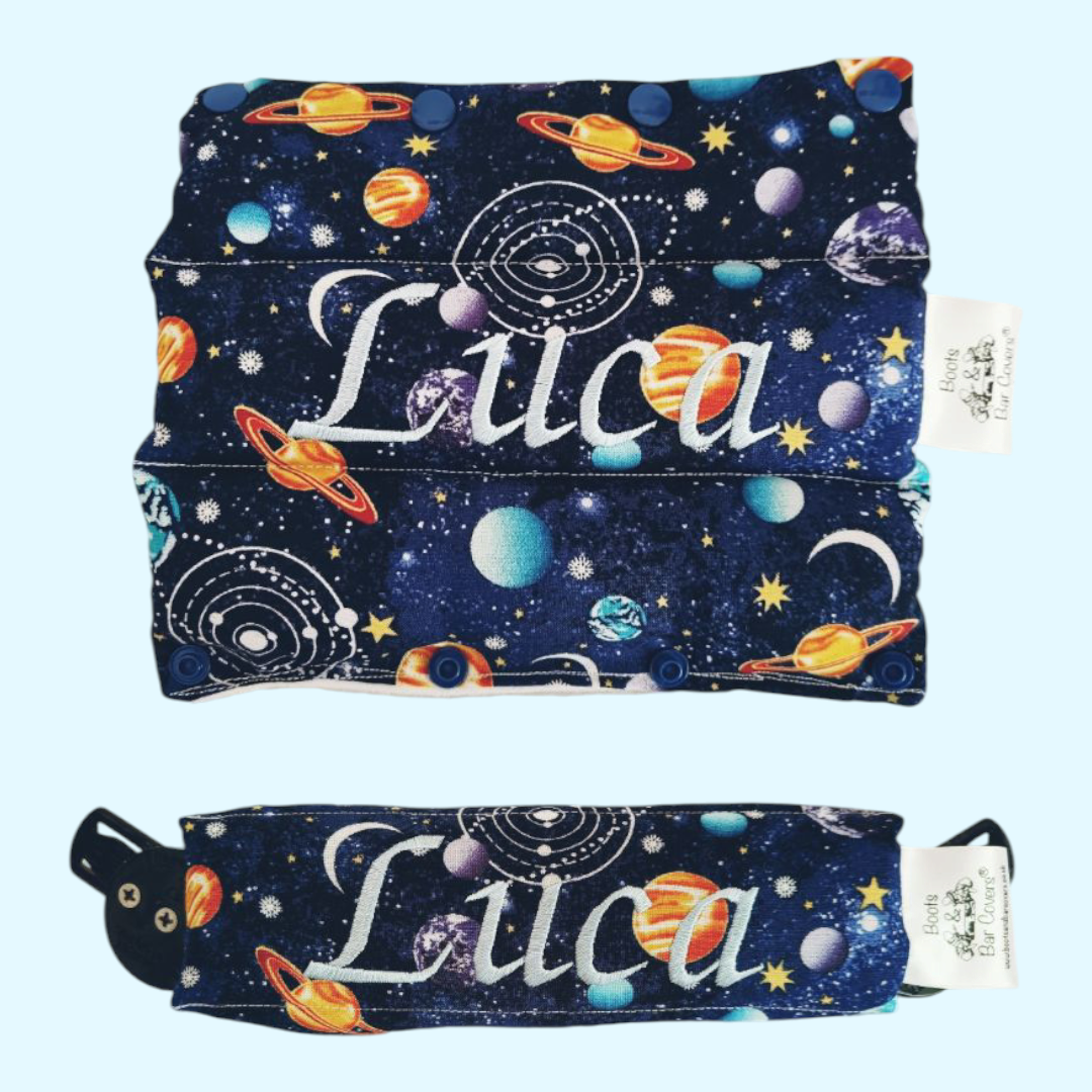 Planets Blue & orange