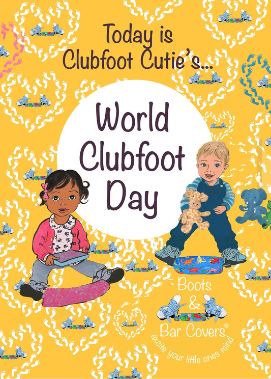 Clubfoot Milestone Cards Individual - World Clubfoot Day