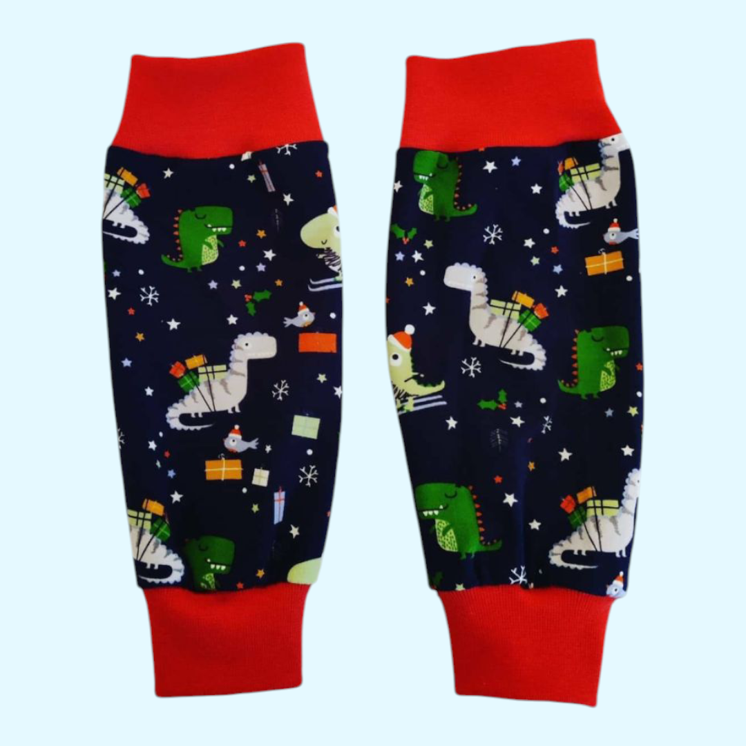 Christmas cast cover leg warmers