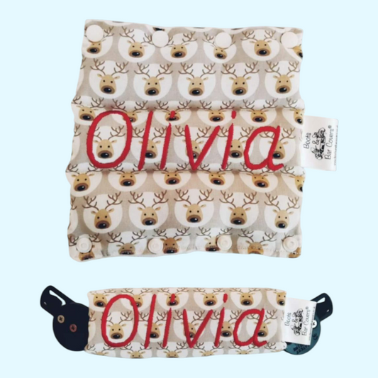 Christmas reindeer heads