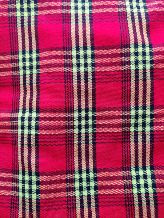 Traditional Masai Shuka Red & Yellow