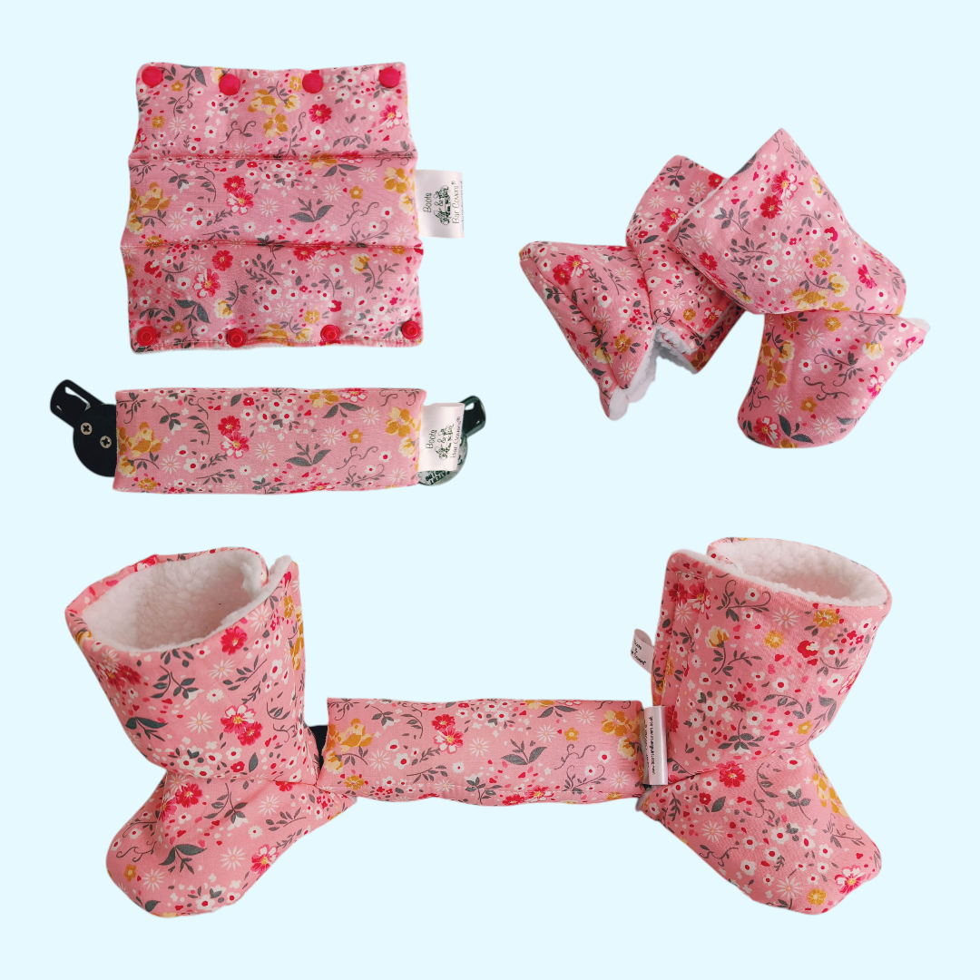 Clubfoot Matching Winter Boots & Bar set