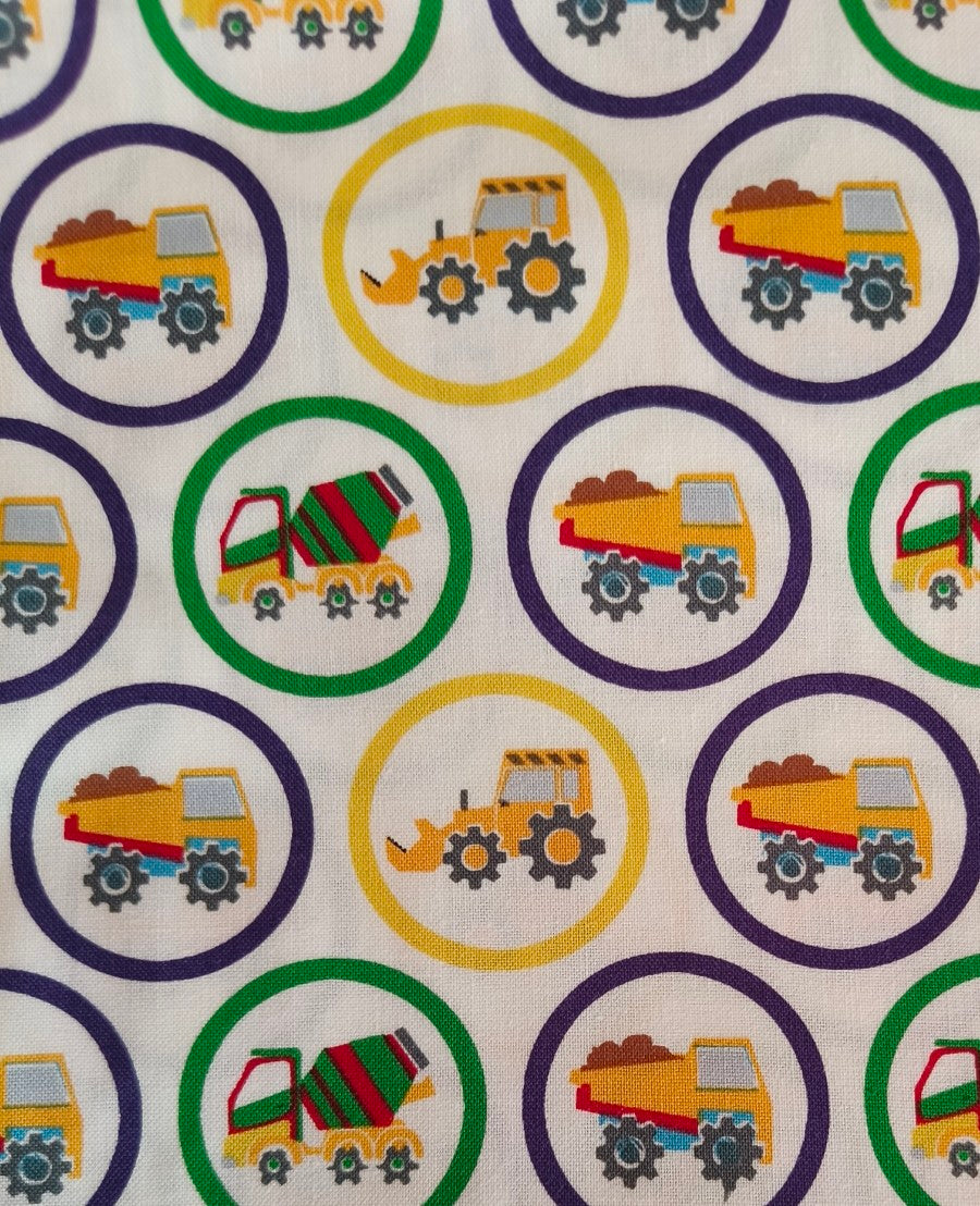 Trucks and diggers