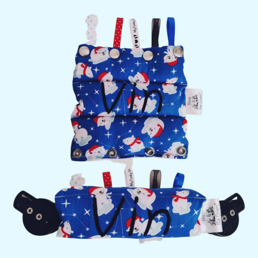 Christmas polar bears