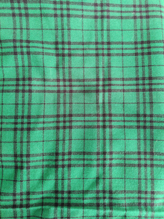 Traditional Masai Shuka Green Black