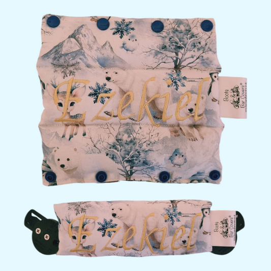 Christmas snowy animals