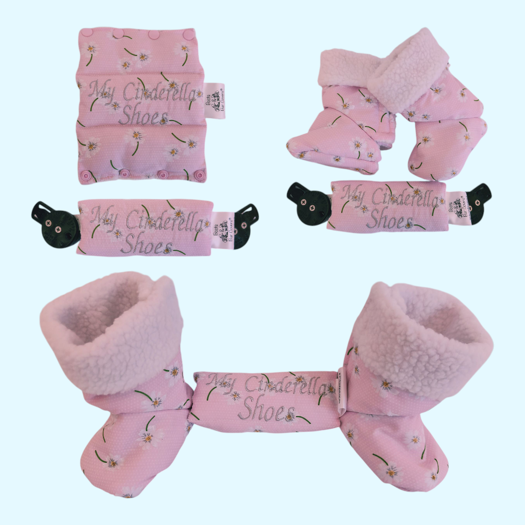 Clubfoot Matching Winter Boots & Bar set