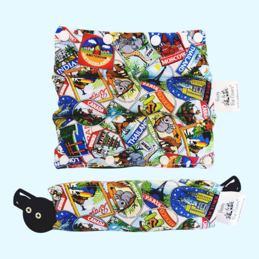 Animal travel badges