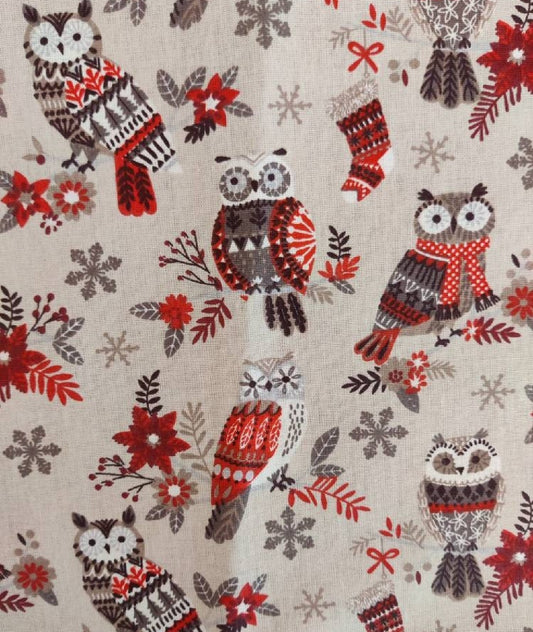 Christmas owls