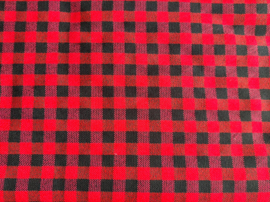 Traditional Masai Shuka Red Black