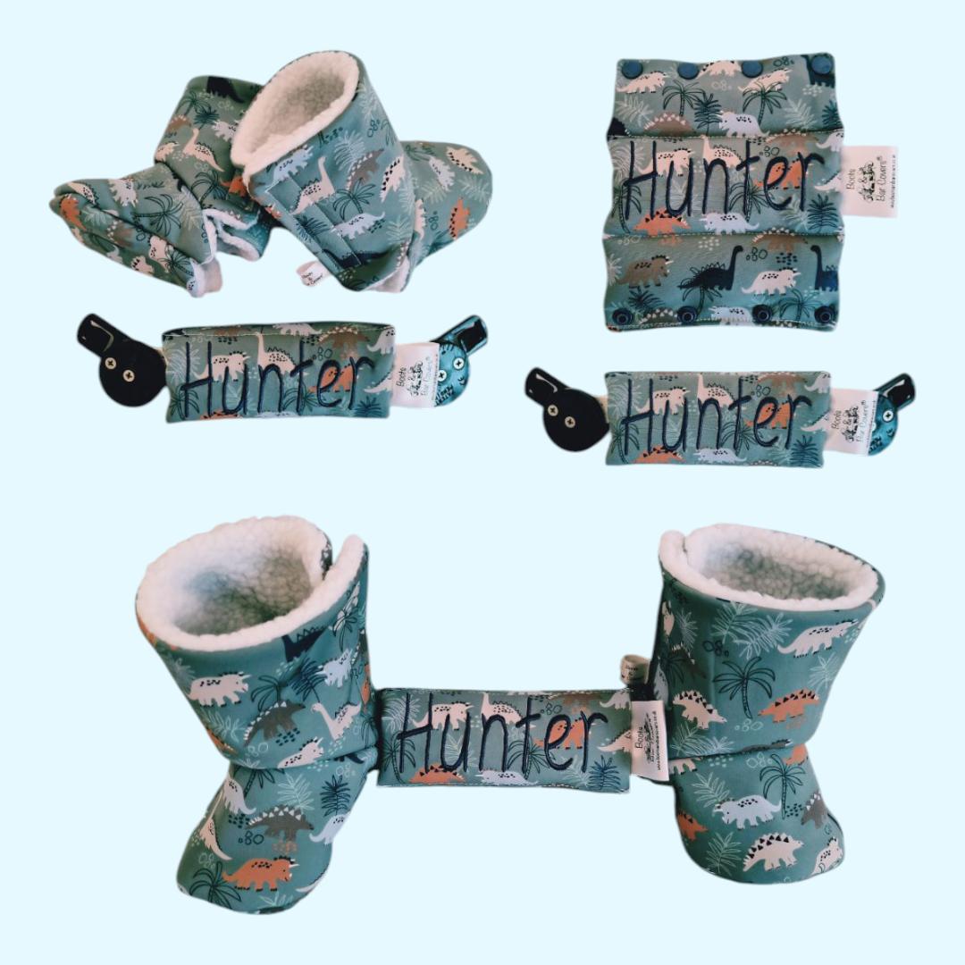 Matching Water resistant soft shell Boots & Bar Covers