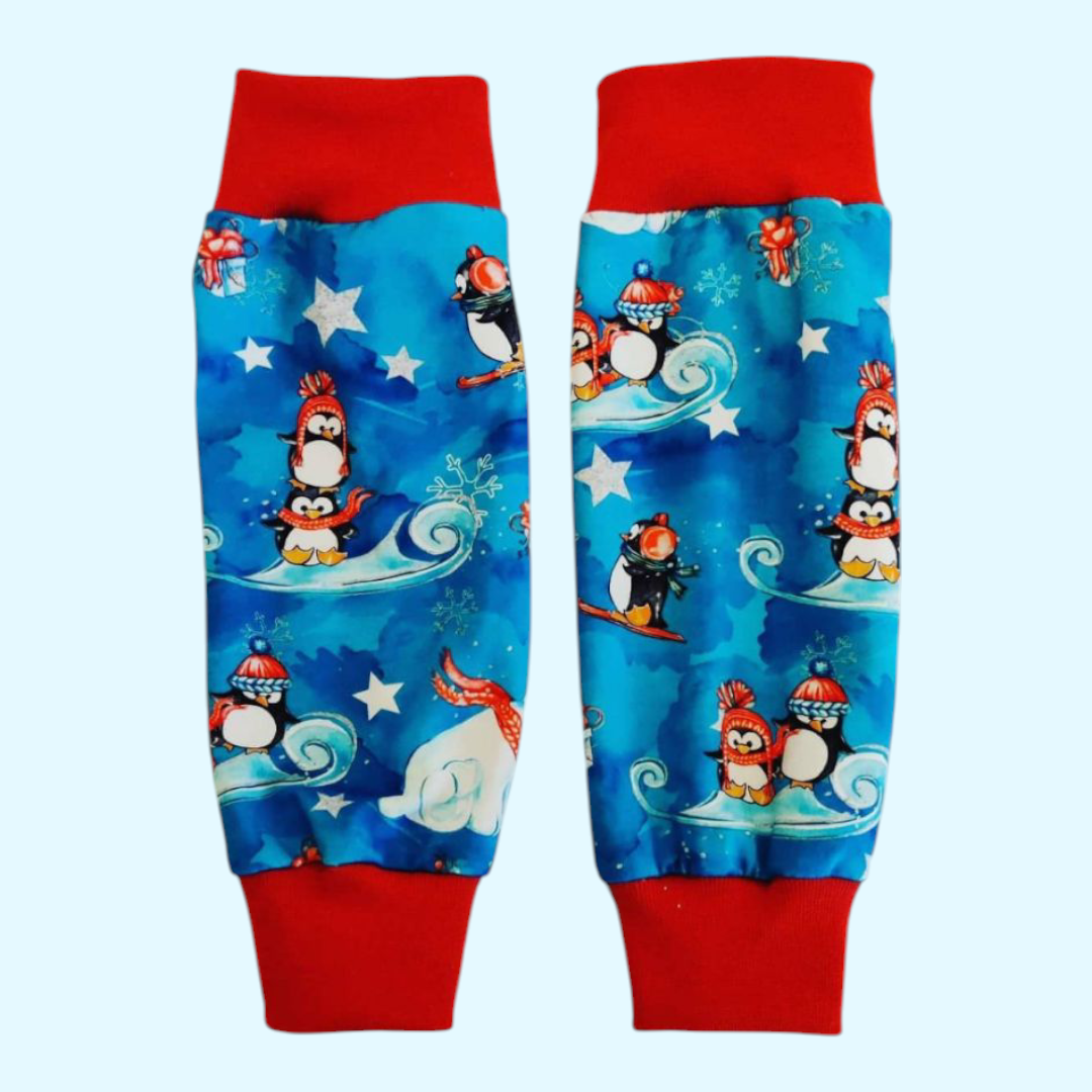 Christmas cast cover leg warmers