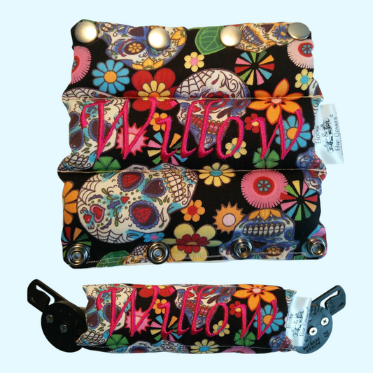 Floral mexican day of the dead