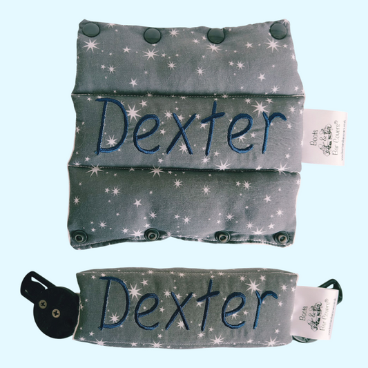 Stars on dark grey