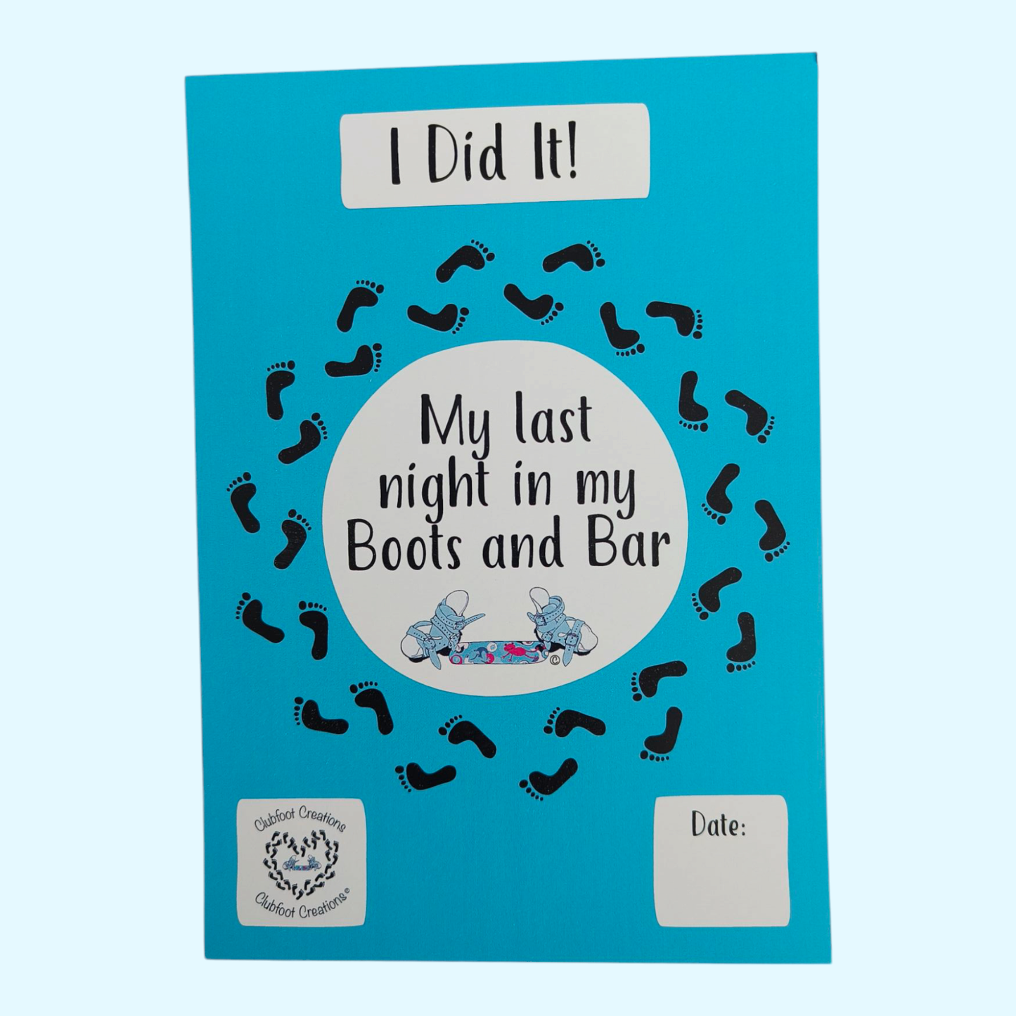 Clubfoot Milestone Cards Individual card options