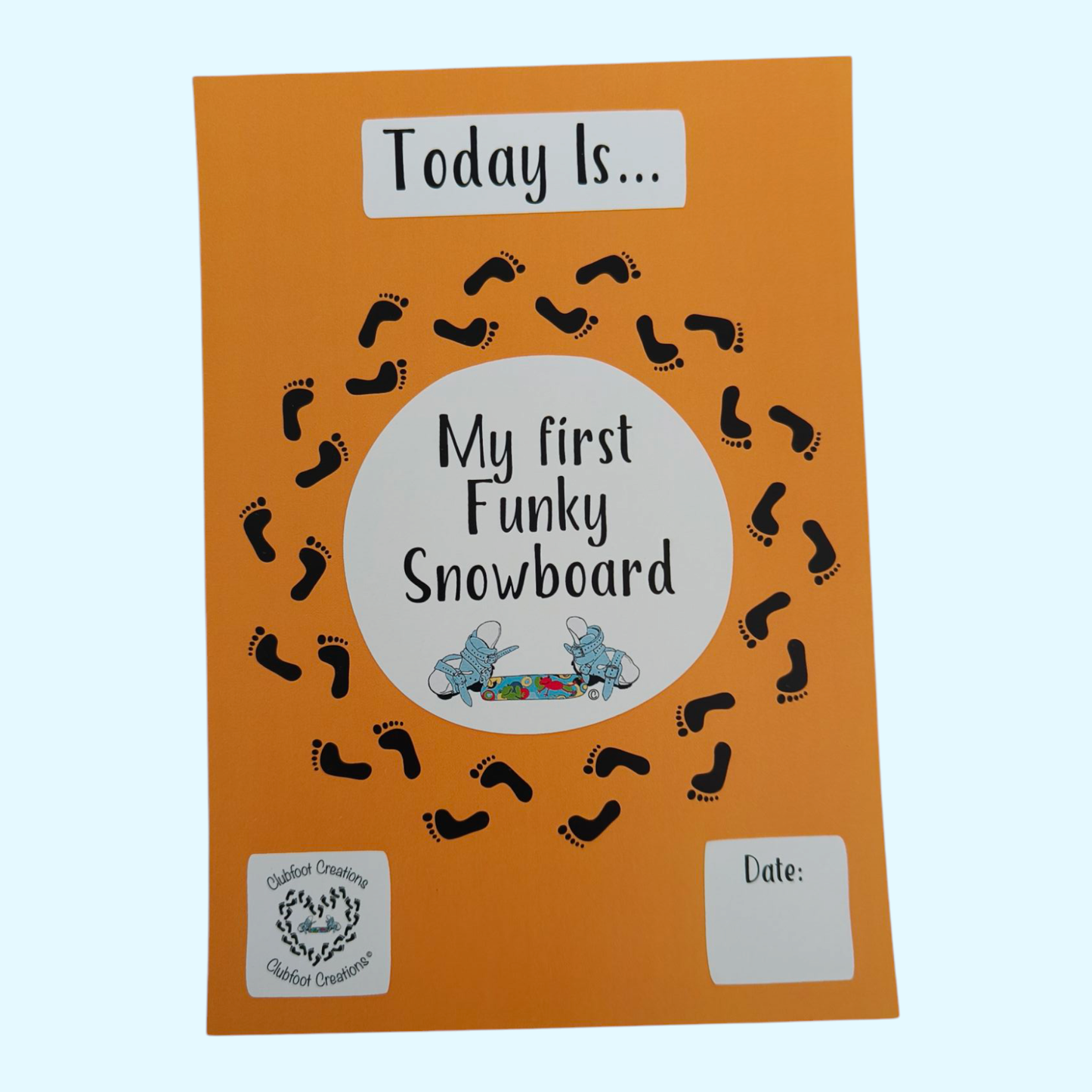 Clubfoot Milestone Cards Individual card options