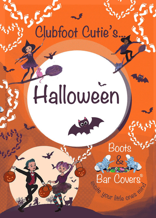 Clubfoot Milestone Cards Individual - Halloween