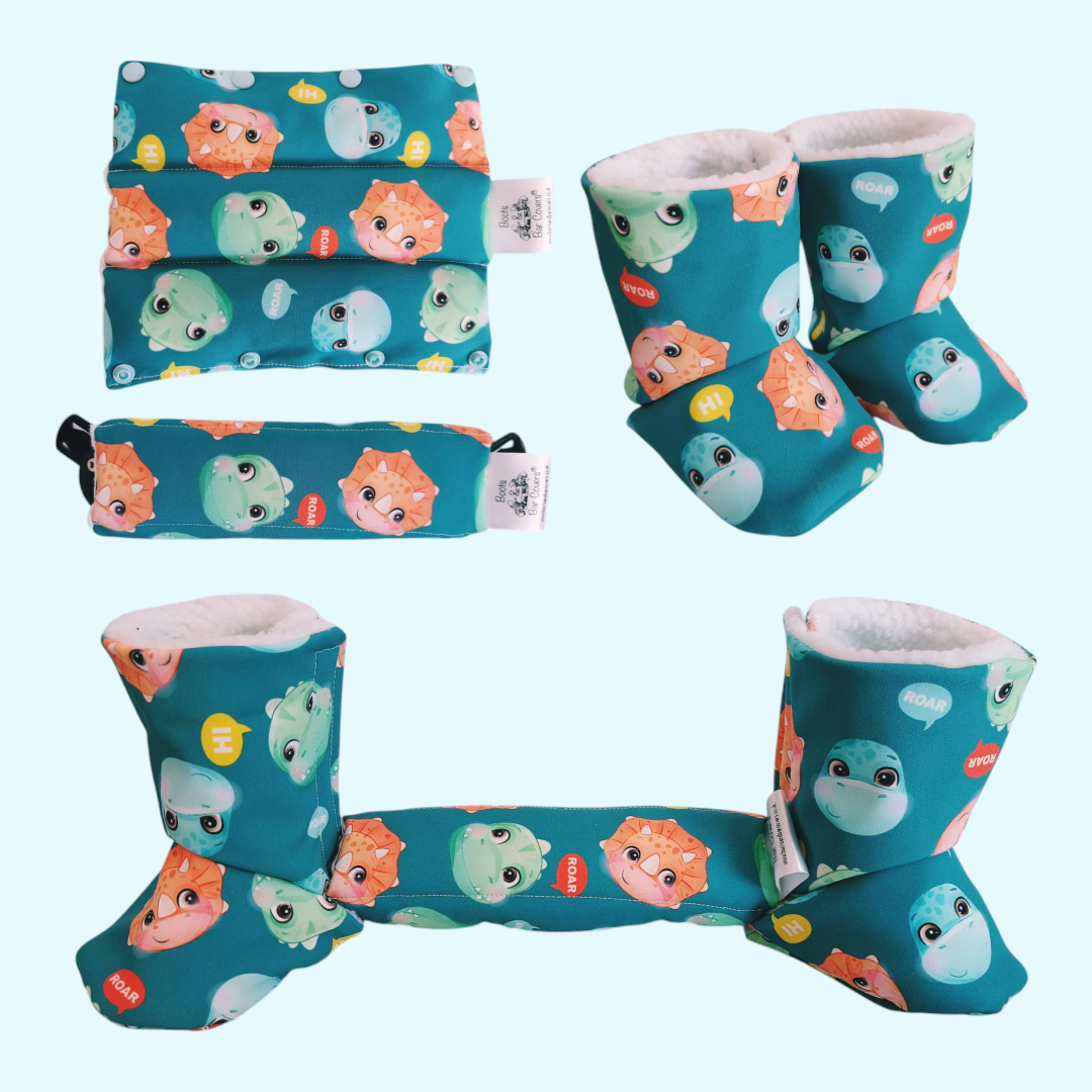 Matching Water resistant soft shell Boots & Bar Covers