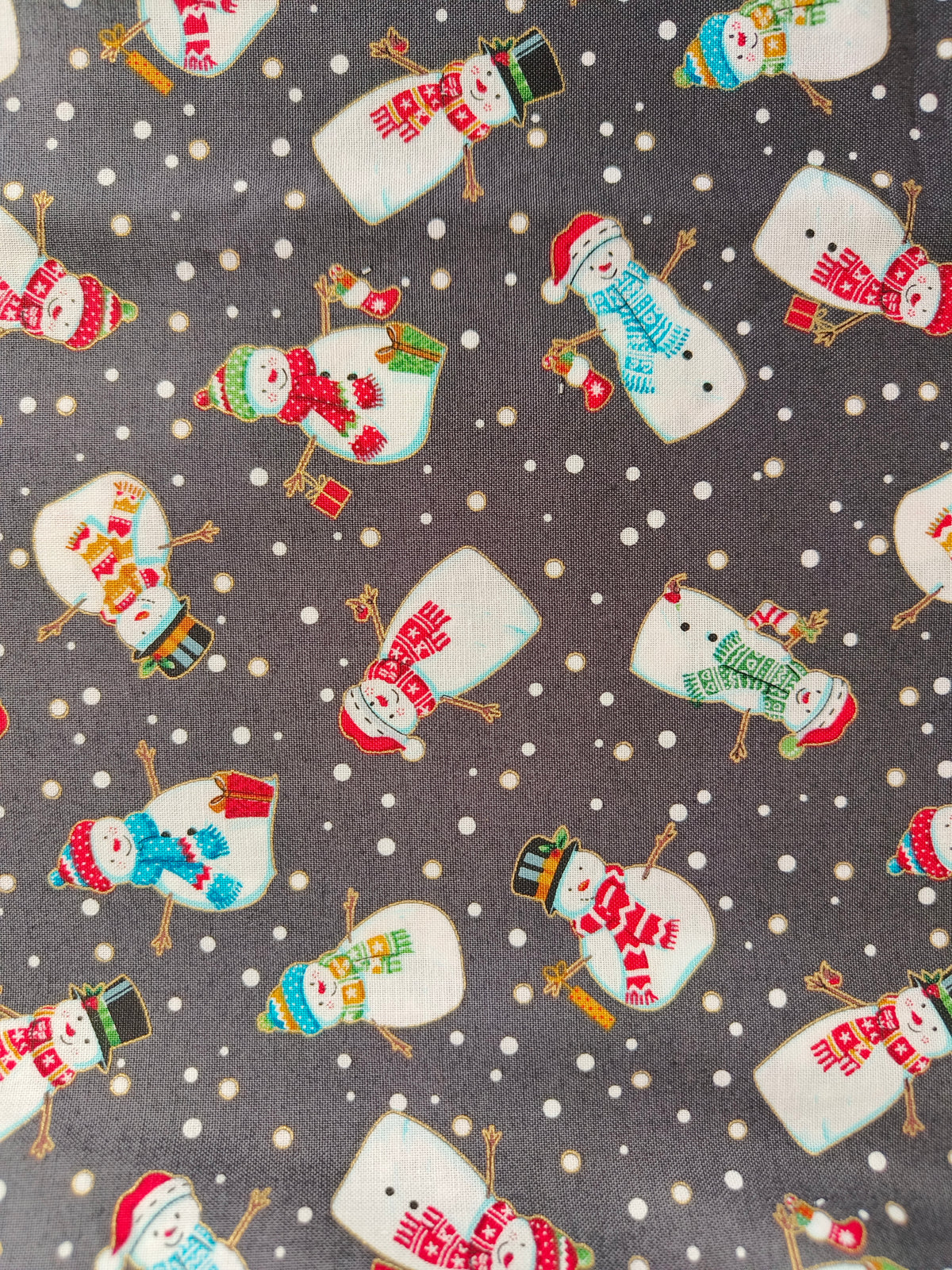 Christmas snowball snowmen