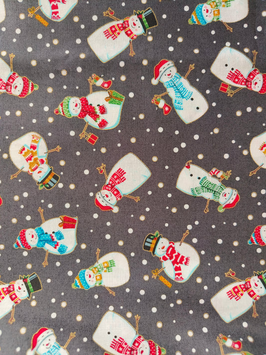 Christmas snowball snowmen