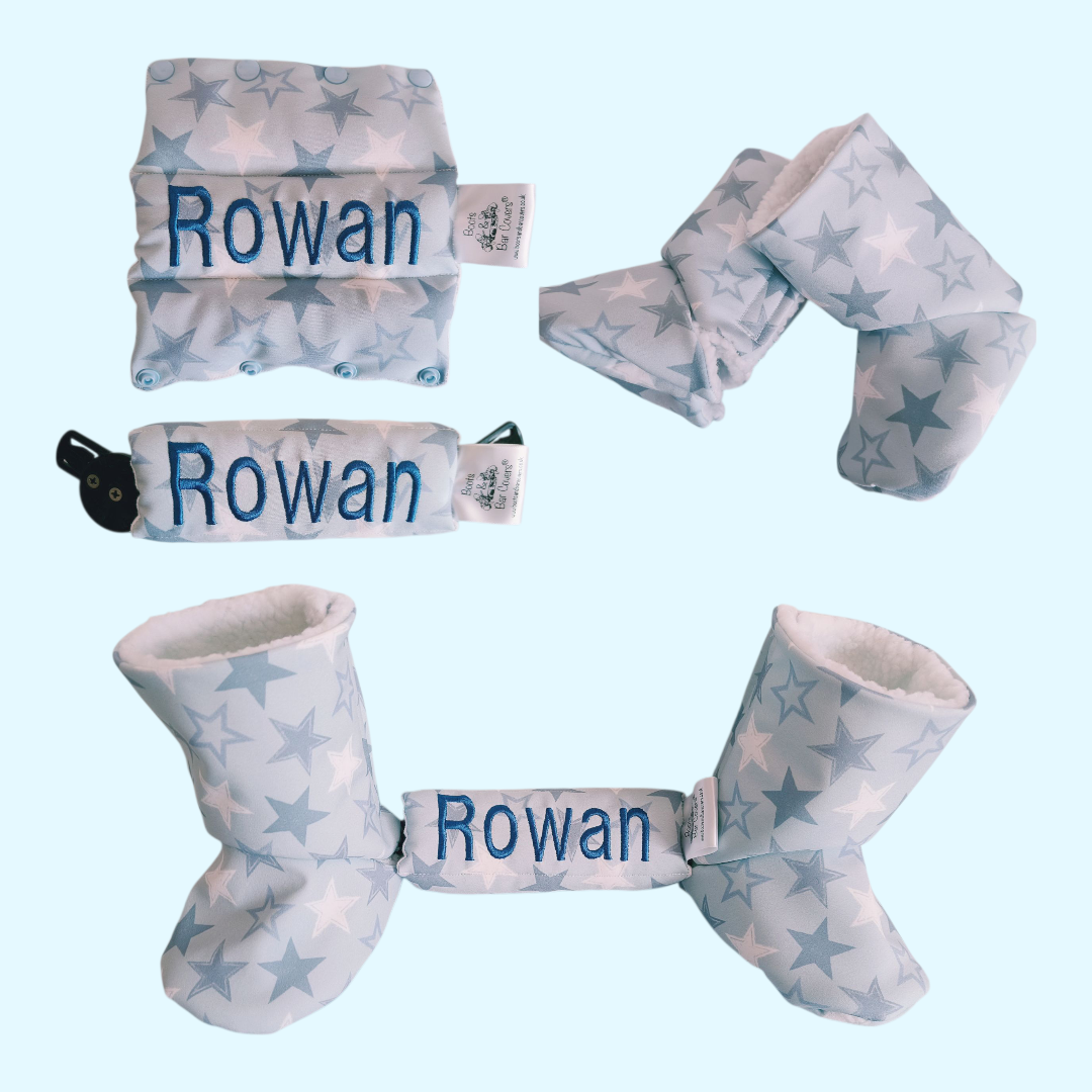 Matching Water resistant soft shell Boots & Bar Covers