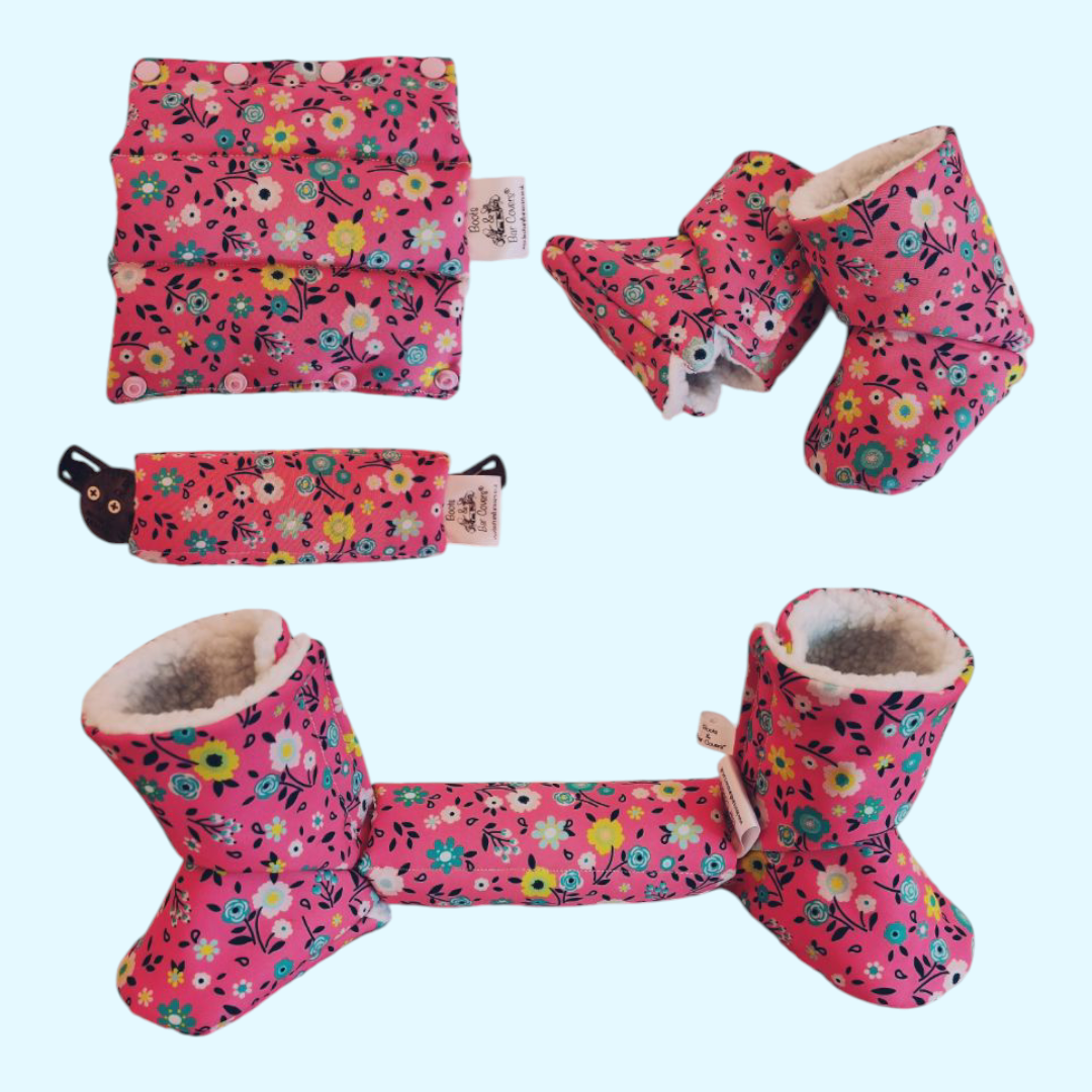 Matching Water resistant soft shell Boots & Bar Covers