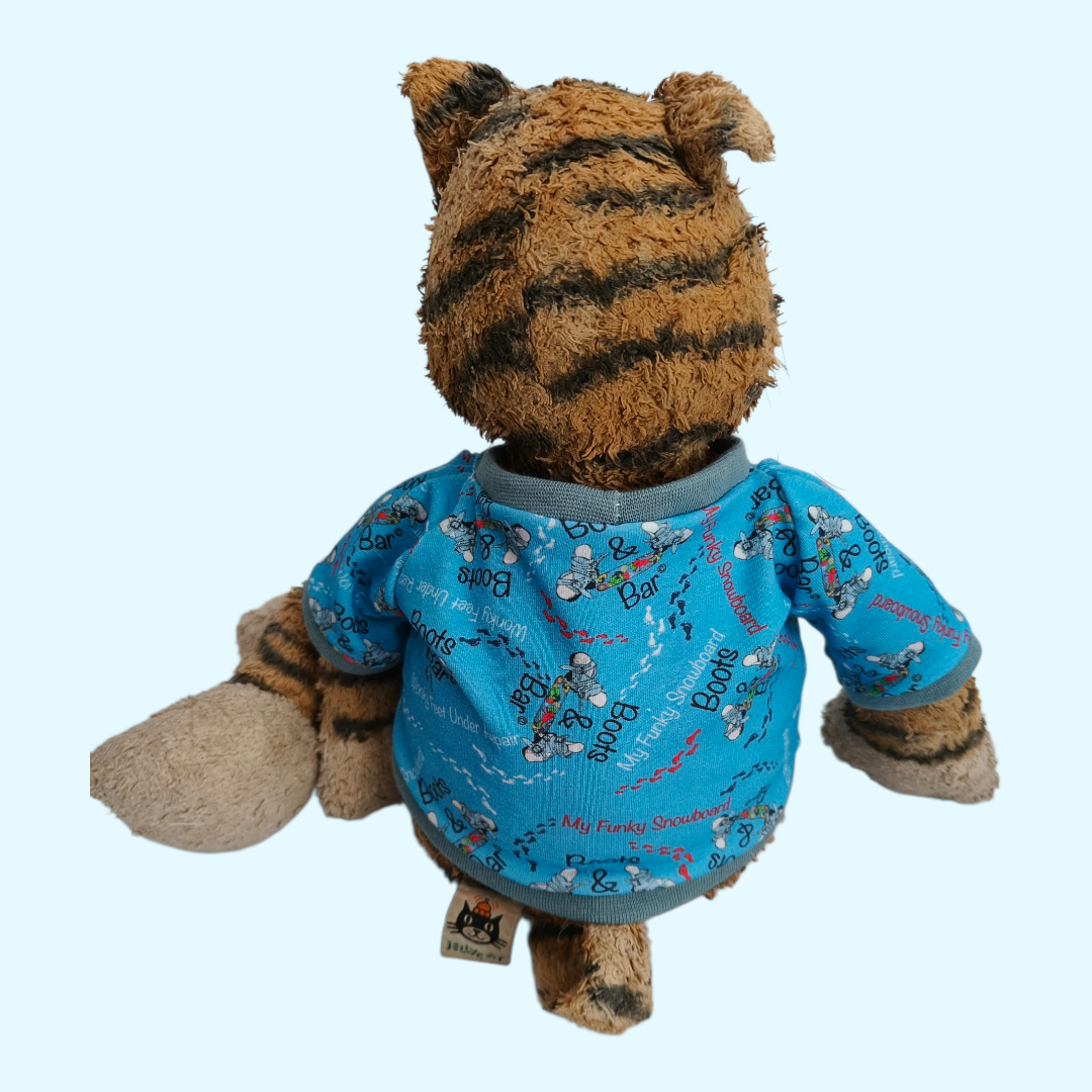 Clubfoot Teddy T-shirt in my signature fabric