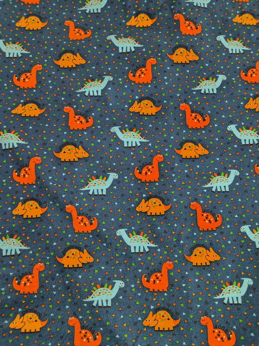 Clubfoot cast cover leg warmers - Colourful Dinos