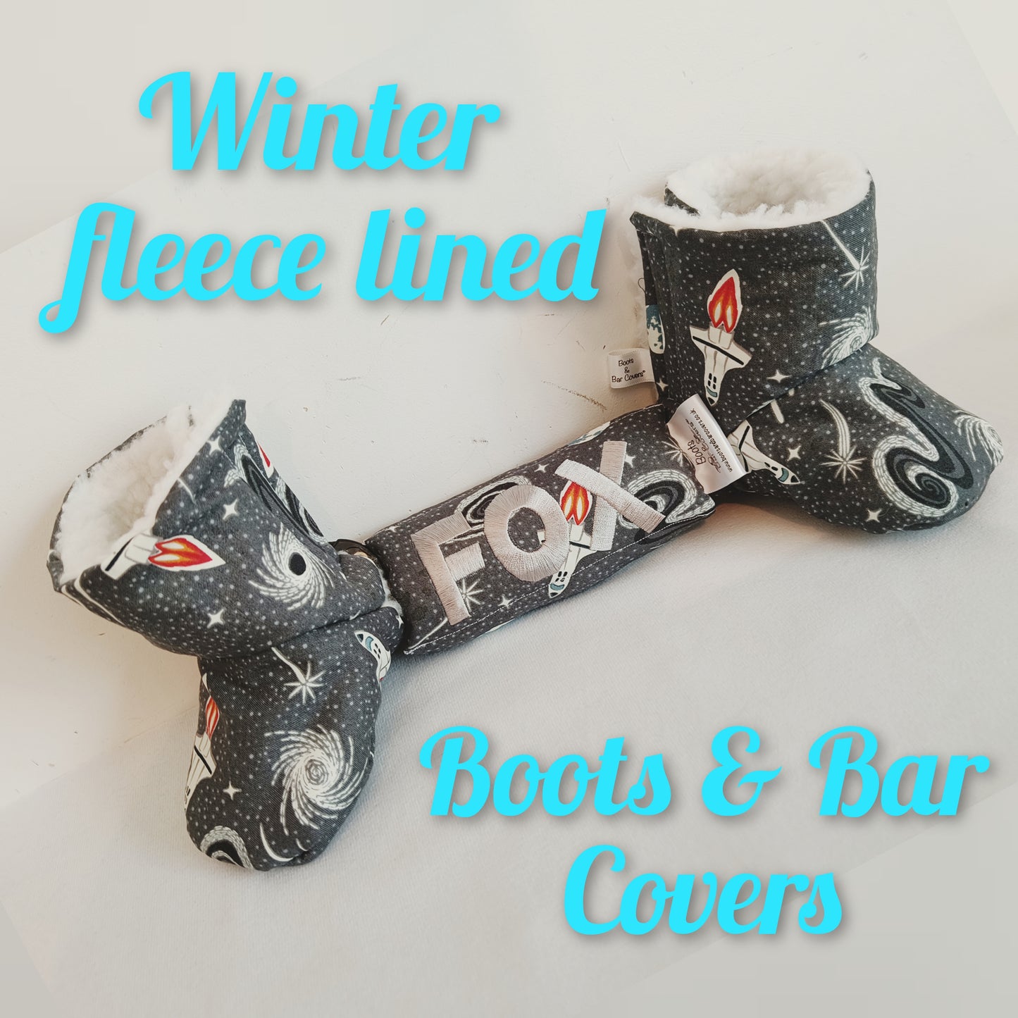 Clubfoot Matching Winter Boots & Bar set