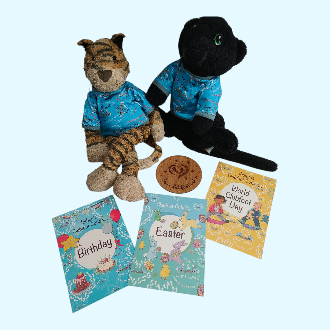 Clubfoot Teddy T-shirt in my signature fabric