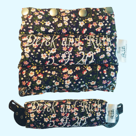 Floral navy