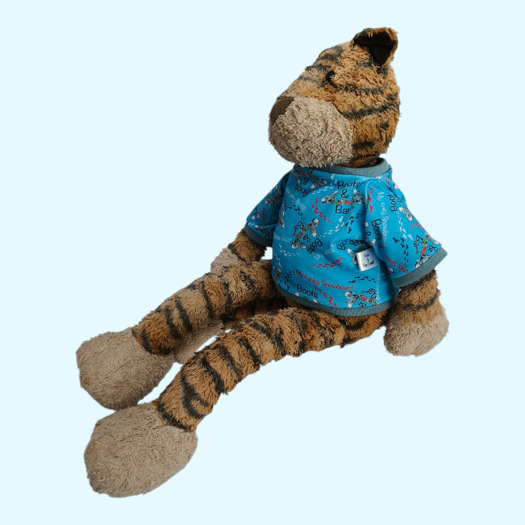 Clubfoot Teddy T-shirt in my signature fabric
