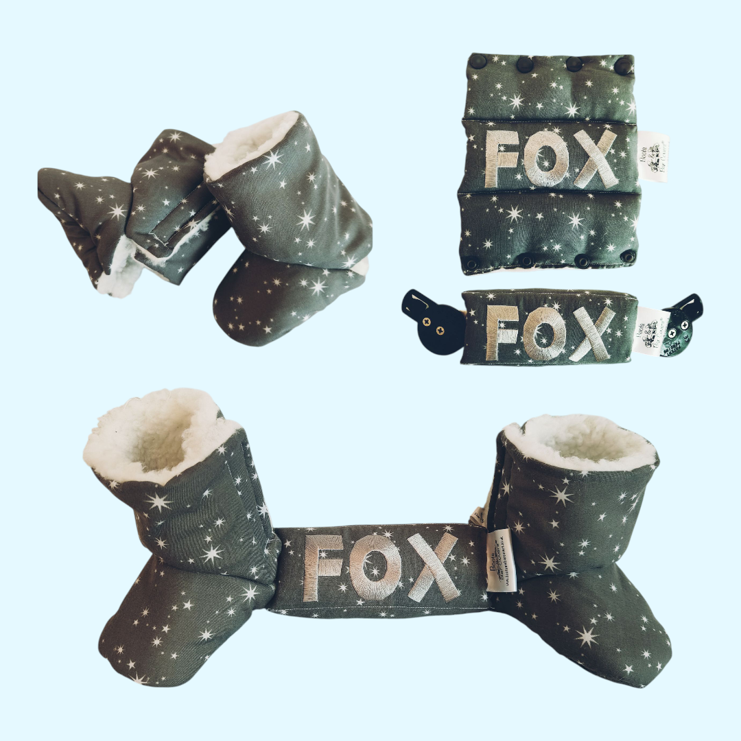 Clubfoot Matching Winter Boots & Bar set