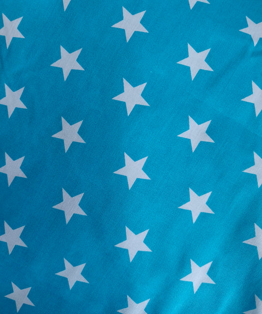 Stars on mid Blue