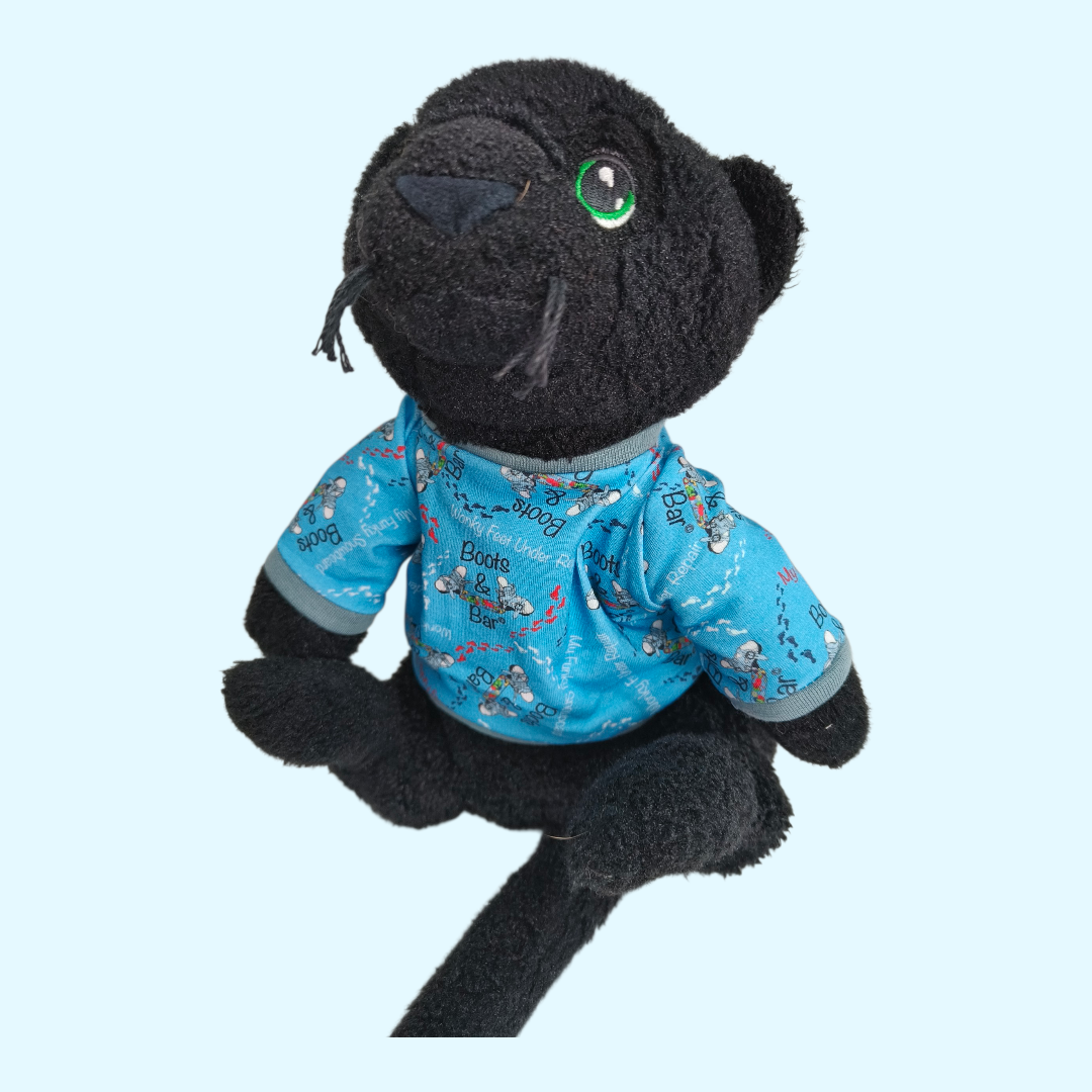 Clubfoot Teddy T-shirt in my signature fabric
