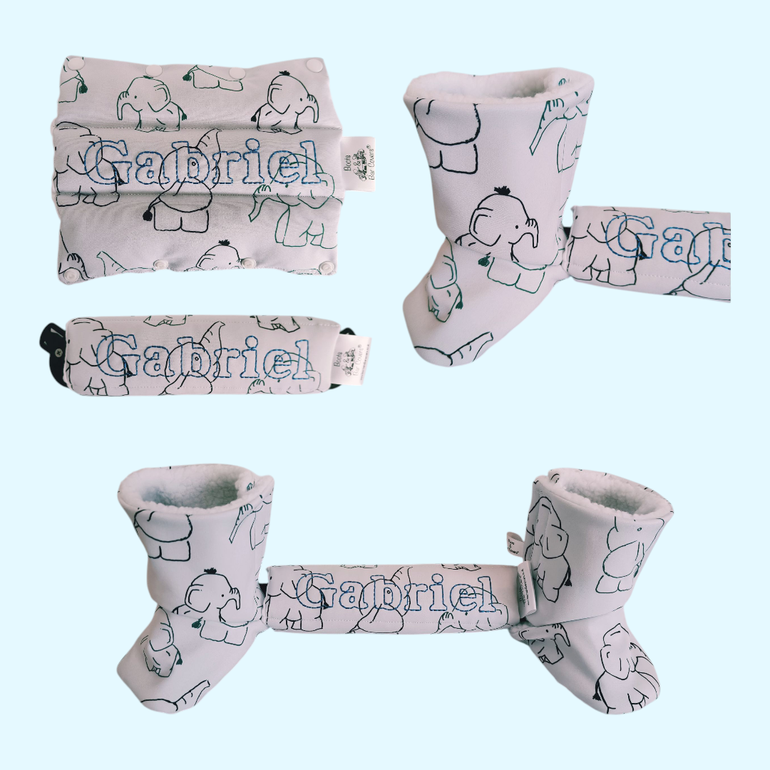 Matching Water resistant soft shell Boots & Bar Covers