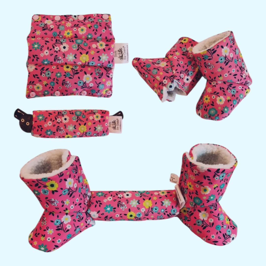 Matching Water resistant soft shell Boots & Bar Covers