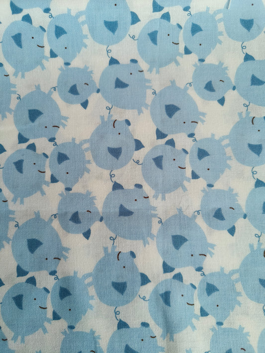 Pigs on Blue